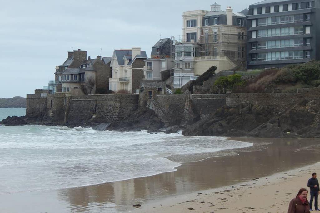 Saint Malo Bel Appartement Neuf Pres Gare Plage Sillon Intramuros Parking Prive Εξωτερικό φωτογραφία